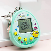 صورة ألعاب ألعاب إلكترونية للحيوانات الأليفة من Tamagotchi ، ألعاب حيوانات رقمية إلكترونية افتراضية للأطفال ، طفل