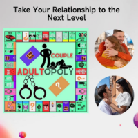 صورة لعبة طاولة Adultopoly للأزواج ، ألعاب غرف نوم للأزواج ، بطاقة العلاقة ، بطاقات المحادثة