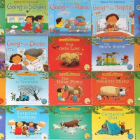 صورة كتب مصورة للأطفال ، قصة مشهورة ، الإنجليزية ، طفل ، كتاب تعليمي ، 15 × 15 ، 20 كتاب لكل مجموعة