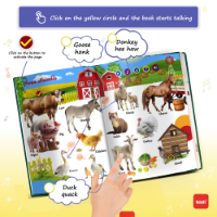 صورة كتاب صوتي إنجليزي للأطفال مونتيسوري ، كتاب أنشطة التعلم قبل المدرسة ، الألعاب الحسية ، ألعاب الألغاز