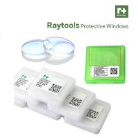 صورة Raytools عدسة ليزر الألياف 24.9x1.5 27.9x4.1 37x7 10kw 20kw Raytools حماية العدسة البصرية ويندوز عدسات واقية الليزر
