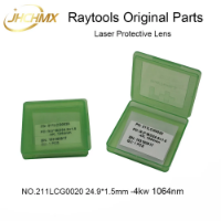 صورة JHCHMX raytool عدسة الليزر البصرية-4kw 1064nm 27.9*4.1/24.9*1.5 مللي متر 211LCG0037 211LCG0020 السيراميك 120274100B الأصلي رئيس أجزاء