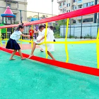 صورة معدات التدريب الحسية للأطفال ، الدعائم لعبة الأنشطة الرياضية الممتعة ، اللعب في الهواء الطلق ، سلم الاختباء لرياض الأطفال ، ألعاب ذكية في الهواء الطلق