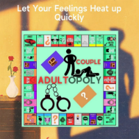 صورة لعبة طاولة Adultopoly للأزواج ، ألعاب غرف نوم للأزواج ، بطاقة العلاقة ، بطاقات المحادثة