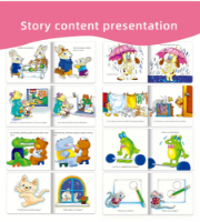 صورة كتب قصص إنجليزية للأطفال ، كتاب قصة ، مناسب لحب الأطفال ، هدايا مناسبة للأطفال ، 10 *