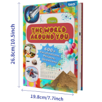 صورة كتب تعلم اللغة الإنجليزية للأطفال ، الصوت ، قراءة النقاط ، آلة التعليم المبكر ، الأطفال ، الطفل ، ألعاب الدراسة ، الهدايا