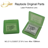 صورة JHCHMX raytool عدسة الليزر البصرية-4kw 1064nm 27.9*4.1/24.9*1.5 مللي متر 211LCG0037 211LCG0020 السيراميك 120274100B الأصلي رئيس أجزاء