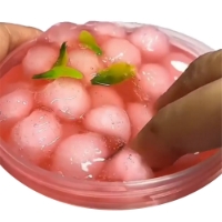 صورة الملونة خلط سحابة الوحل الطين الخوخ المعطرة الإجهاد الاطفال الكريستال النمذجة الطين لعبة الإبداعية ألعاب تعليمية للأطفال