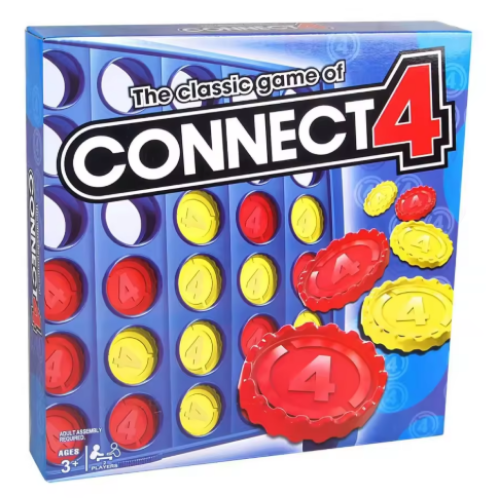صورة لعبة كلاسيكية من لعبة Connect 4 للاعبين؛ قم بتوصيل 4 شبكات واحصل على لعبة الصف للأطفال من سن 6 سنوات فما فوق ألعاب الفناء الخلفي