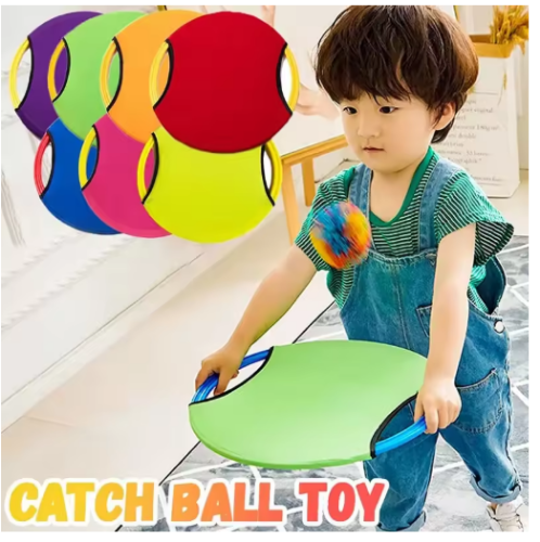 صورة كذاب دائرة رمي ألعاب التدريب للأطفال الكبار في الهواء الطلق الألعاب التعاونية التفاعلية مرونة مجداف الكرة لعبة ممتعة