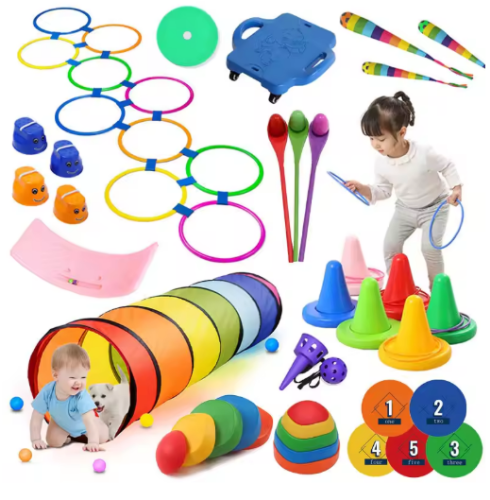 صورة ألعاب أطفال حجر التوازن التكامل الحسي ألعاب التدريب Parish الرياضة في الهواء الطلق حفلة ألعاب اجتماعية ألعاب مونتيسوري اللمسية