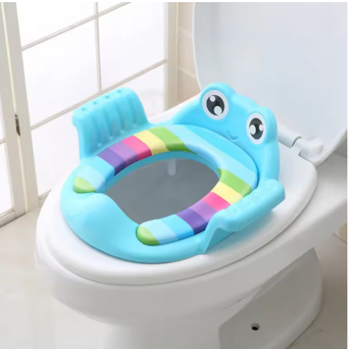 صورة طفل رضيع قعادة المرحاض المدرب مقعد خطوة البراز سلم قابل للتعديل كرسي التدريب مريح الكرتون لطيف مقعد المرحاض للأطفال