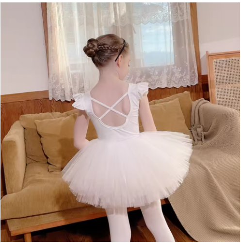 صورة ملابس الرقص فستان الباليه المرحلة توتو فتاة التنانير ملابس الأطفال ملابس الاطفال ازياء لطيف طفل الصيف مجموعة أنيقة غير رسمية
