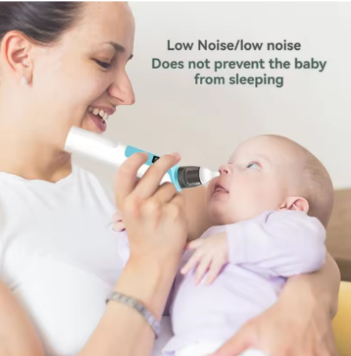 صورة 2024 نمط جديد الطفل الكهربائية الأنف الشافطة شحن نسخة الوليد الطفل الأنف الشافطة تمتص منع احتقان الأنف