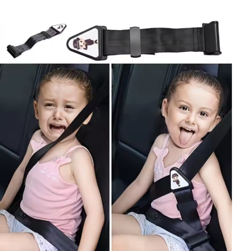 صورة 1/3/5 قطعة الضابط الأطفال طفل حزام أمان السيارة العالمي سيارة سلامة الطفل مقعد حزام حزام مشبك حزام الأمان تصحيح الشريط