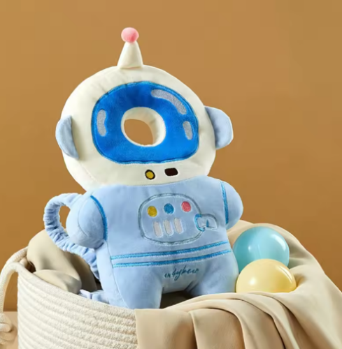 صورة حماية رأس الطفل حامي الرأس على ظهره PP القطن ملء طفل الزحف المشي وسادة السلامة غرفة الوليد صبي فتاة